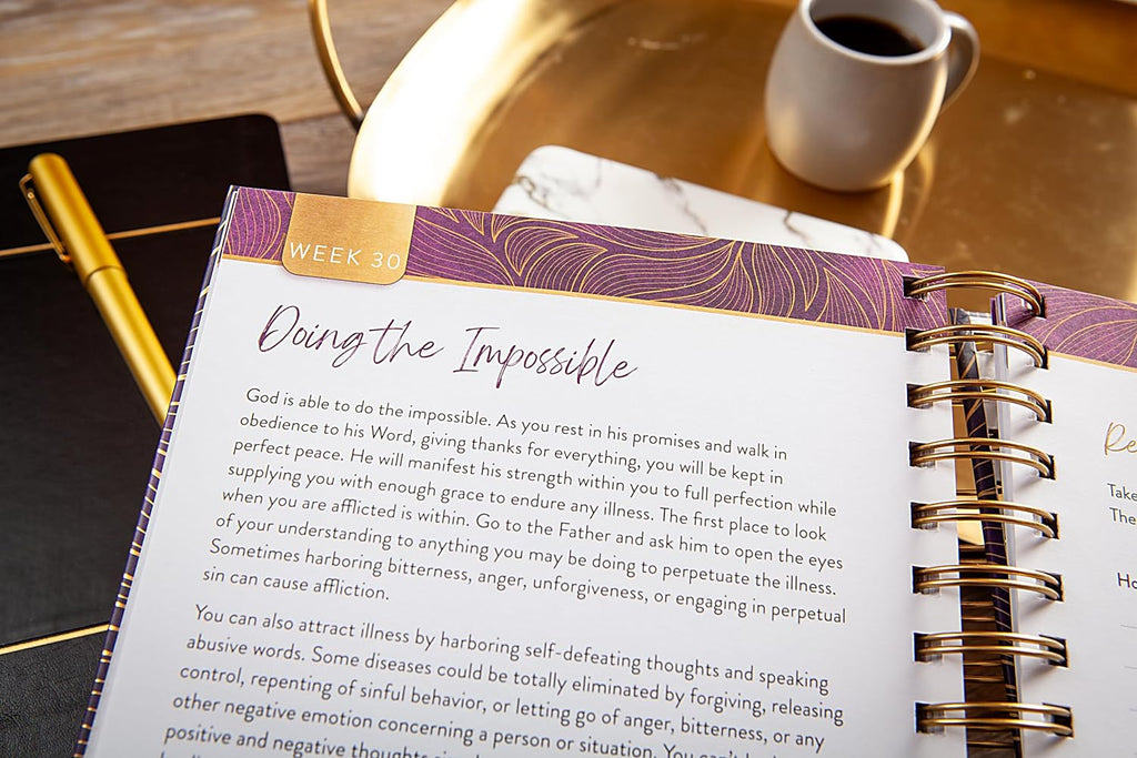 52 week Prayer Journal & Anointing Oil