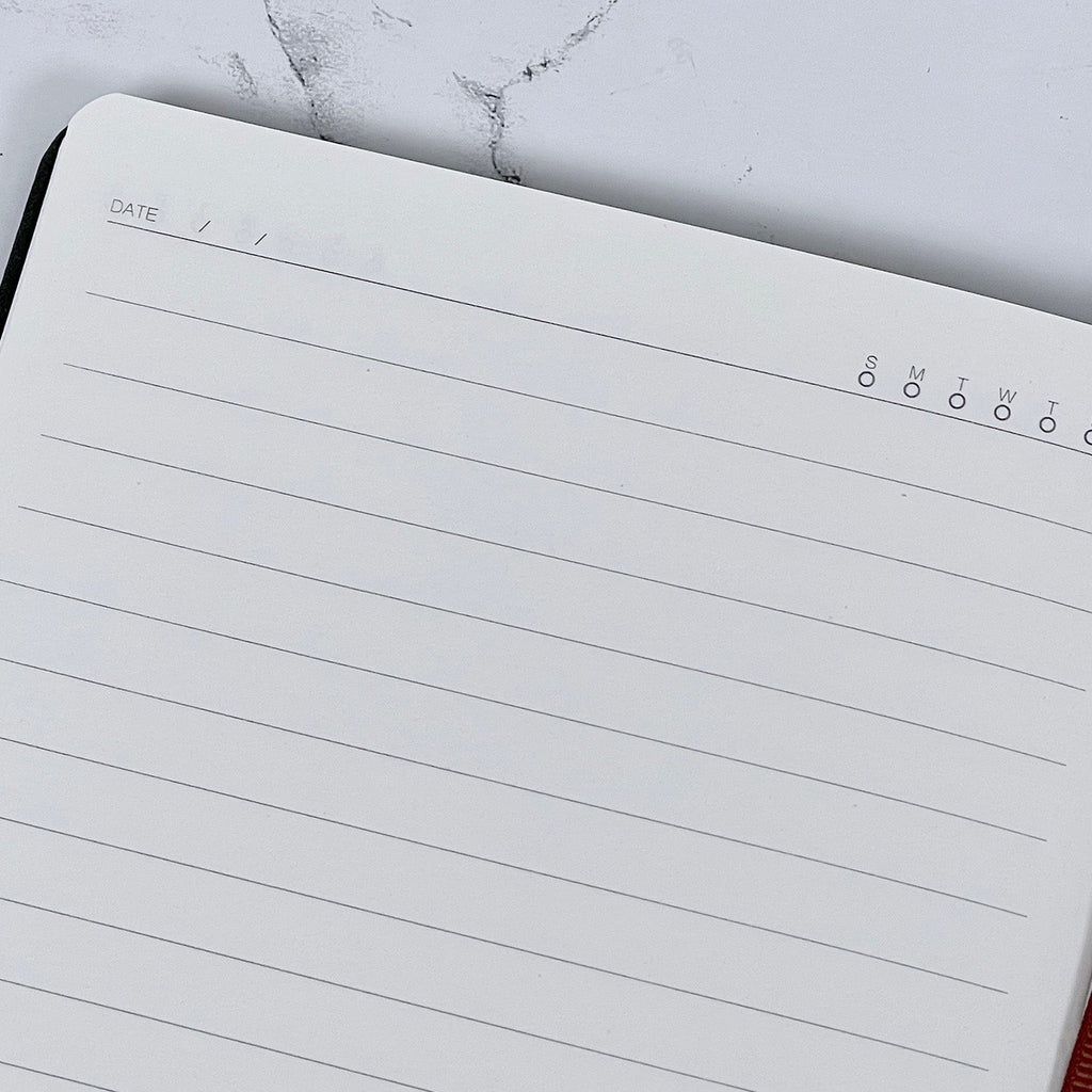 Lined Journal & Pen Gift Set— Brown (FREE Engraving)