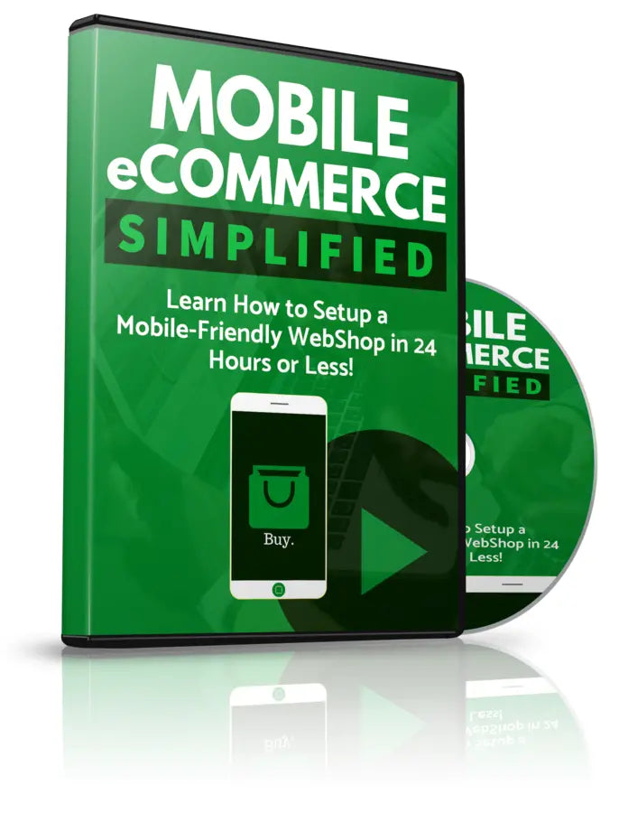 Mobile eCommerce Simplified: Create User-Friendly Online Stores in 24 Hours